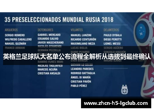 英格兰足球队大名单公布流程全解析从选拔到最终确认